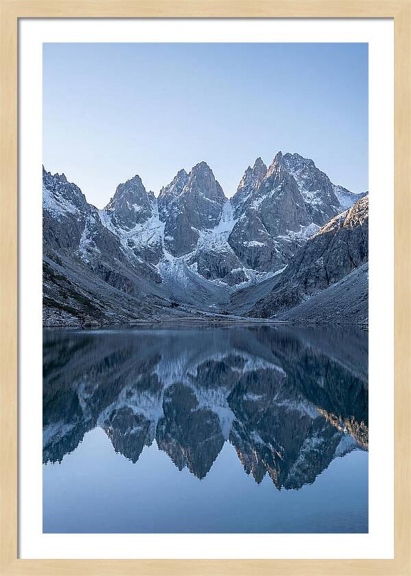 Row Of Iconic Pointed Peaks