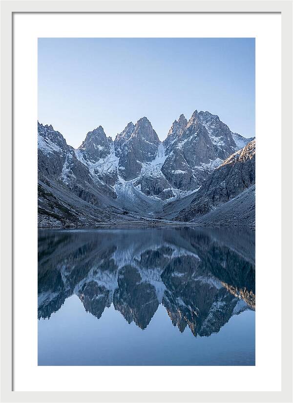 Row Of Iconic Pointed Peaks