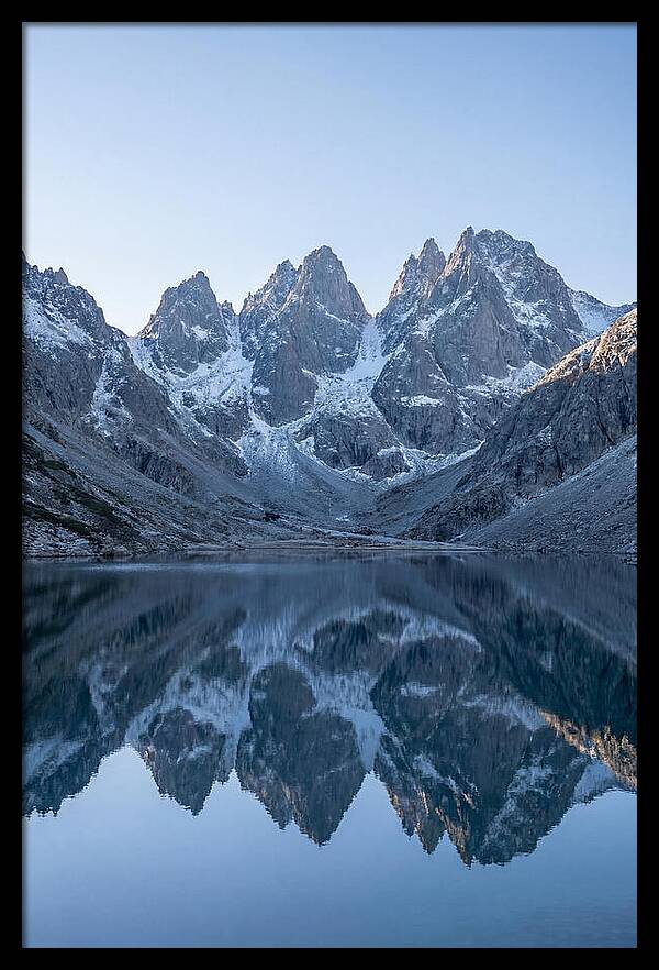 Row Of Iconic Pointed Peaks