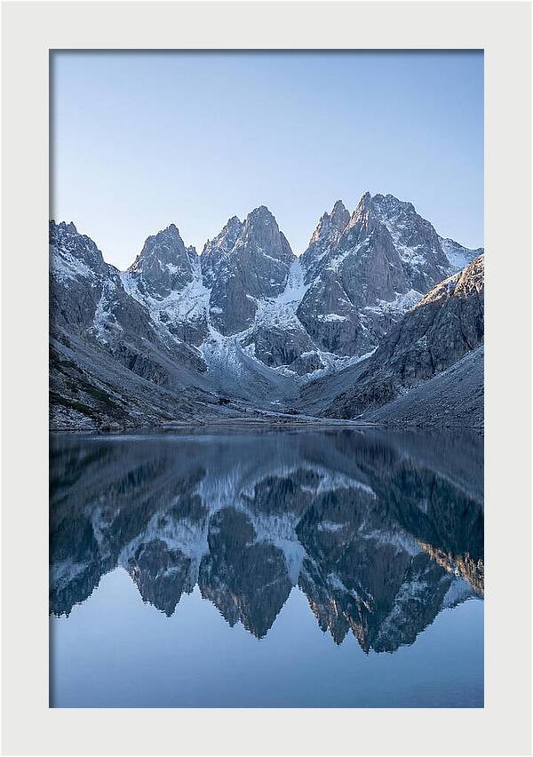 Row Of Iconic Pointed Peaks