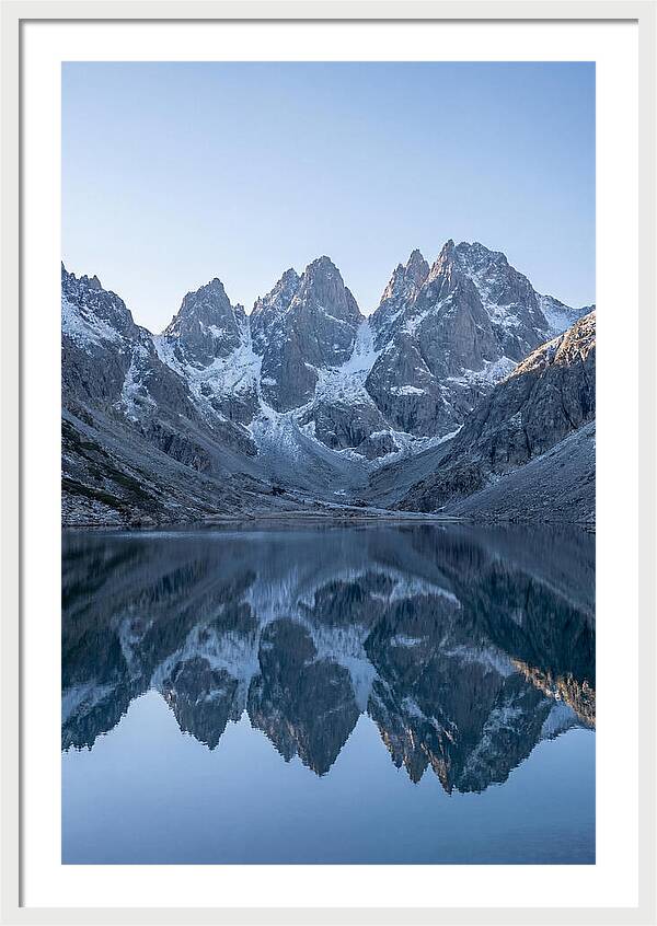 Row Of Iconic Pointed Peaks
