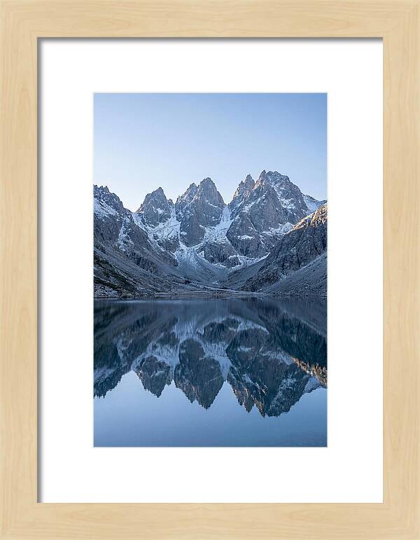 Row Of Iconic Pointed Peaks