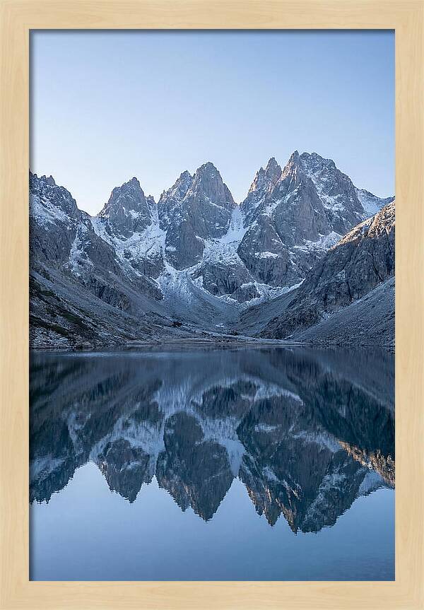 Row Of Iconic Pointed Peaks