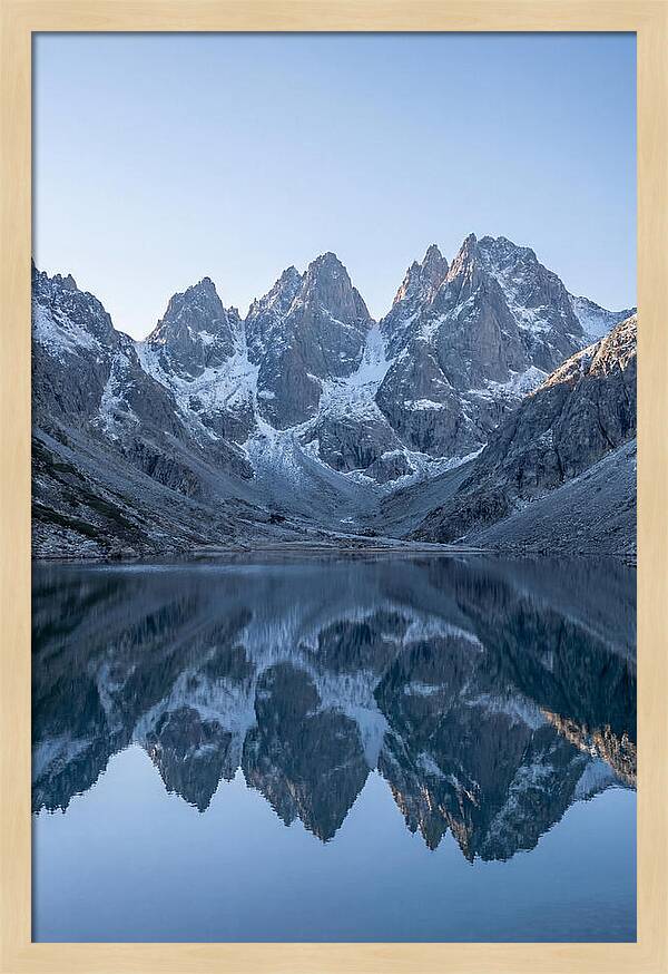 Row Of Iconic Pointed Peaks