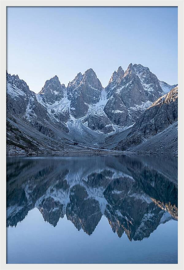 Row Of Iconic Pointed Peaks