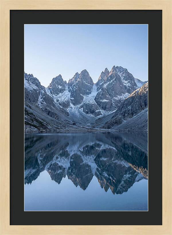 Row Of Iconic Pointed Peaks
