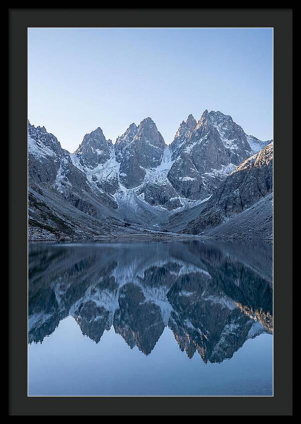 Row Of Iconic Pointed Peaks