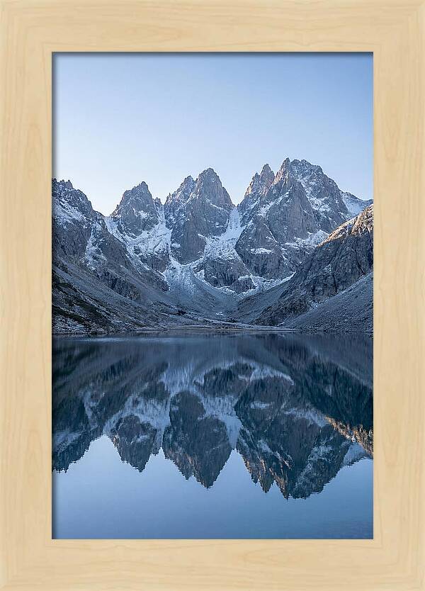 Row Of Iconic Pointed Peaks