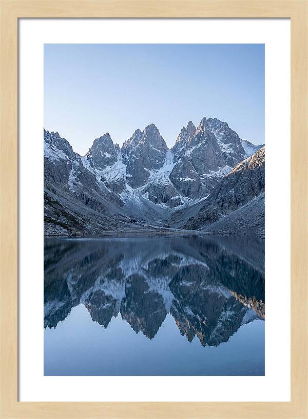 Row Of Iconic Pointed Peaks