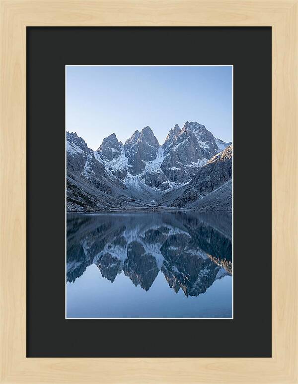 Row Of Iconic Pointed Peaks