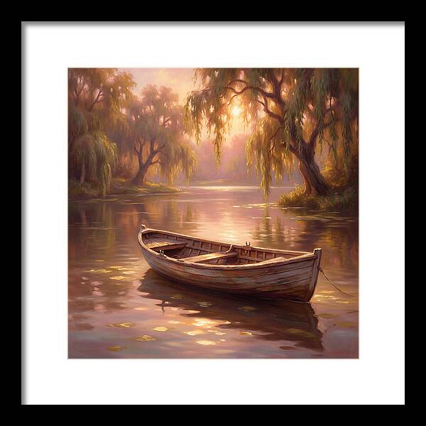 Rowboat At Dusk