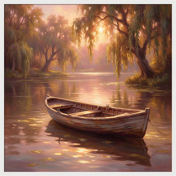 Rowboat At Dusk