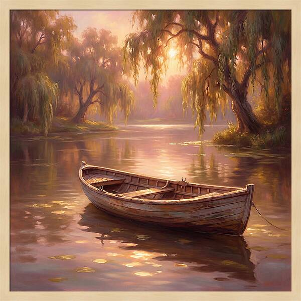 Rowboat At Dusk