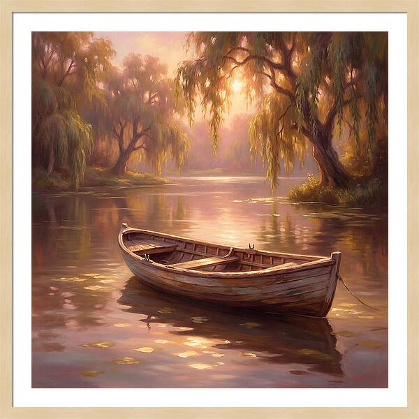 Rowboat At Dusk