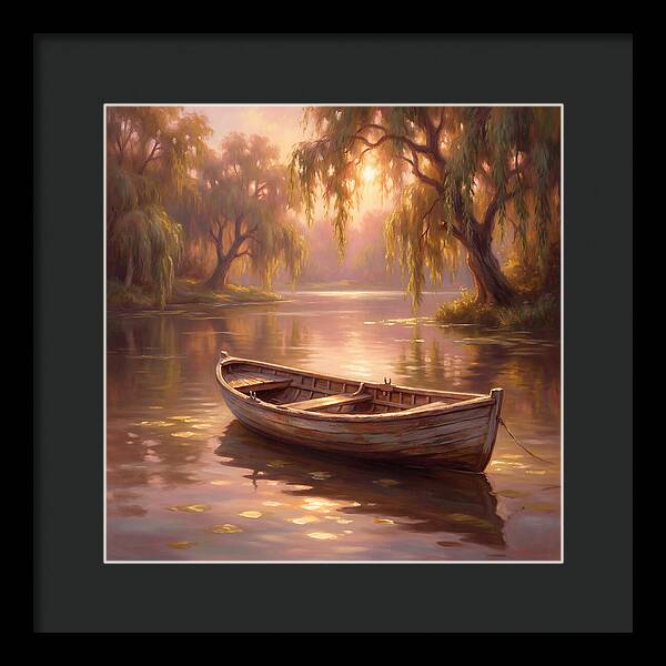 Rowboat At Dusk