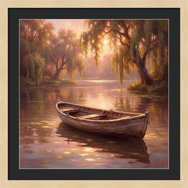 Rowboat At Dusk