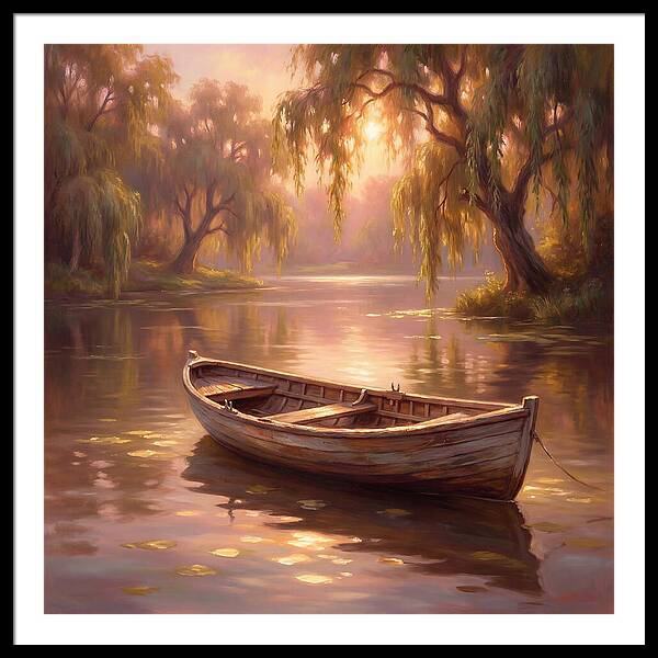 Rowboat At Dusk