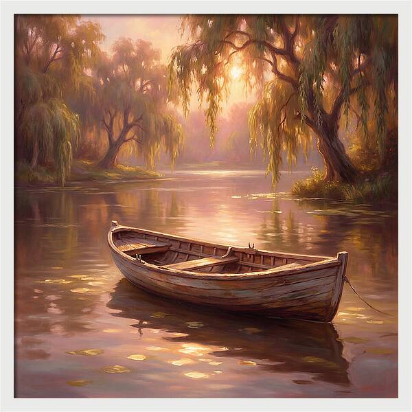 Rowboat At Dusk