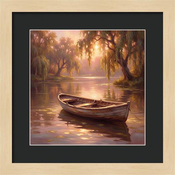 Rowboat At Dusk