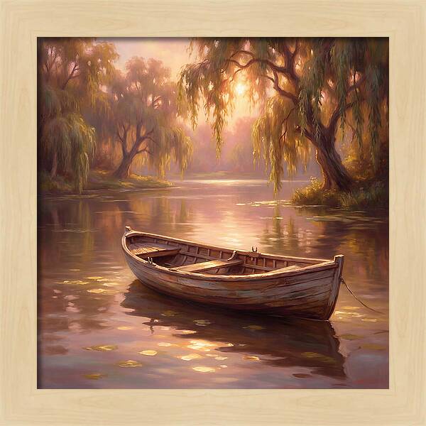 Rowboat At Dusk