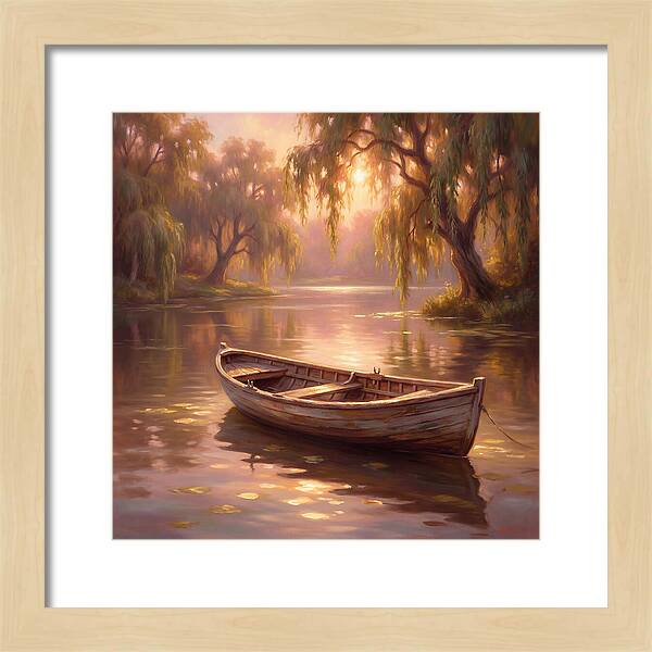 Rowboat At Dusk
