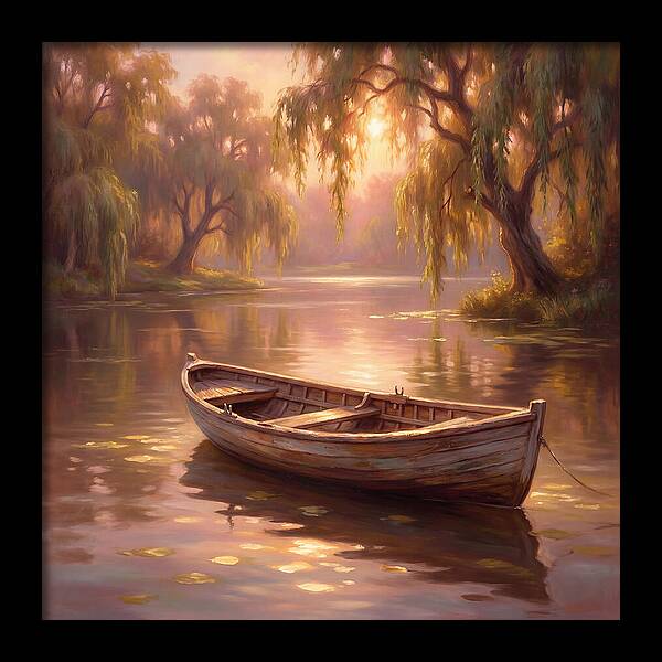Rowboat At Dusk