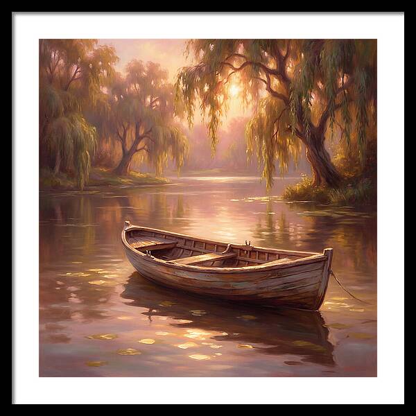 Rowboat At Dusk