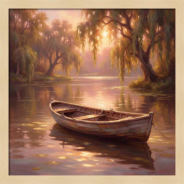 Rowboat At Dusk