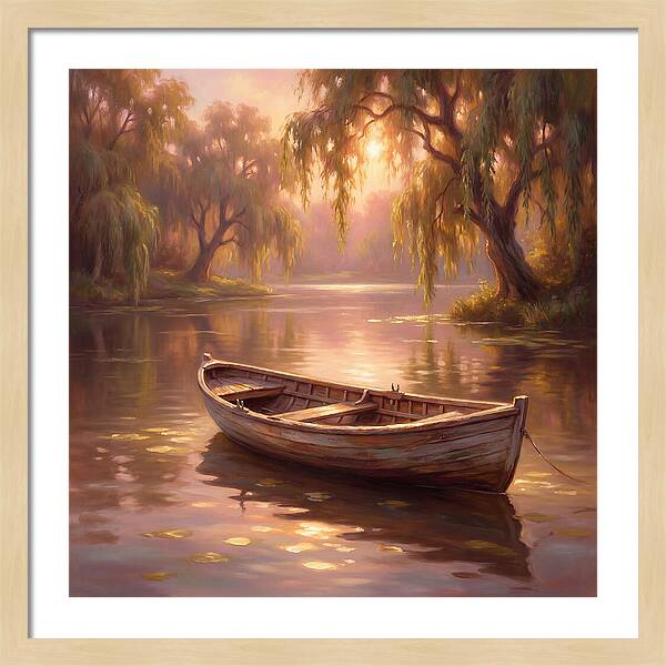 Rowboat At Dusk