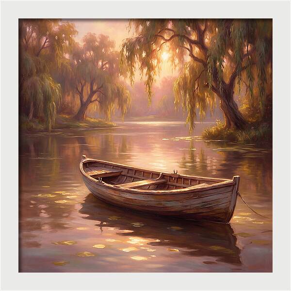 Rowboat At Dusk