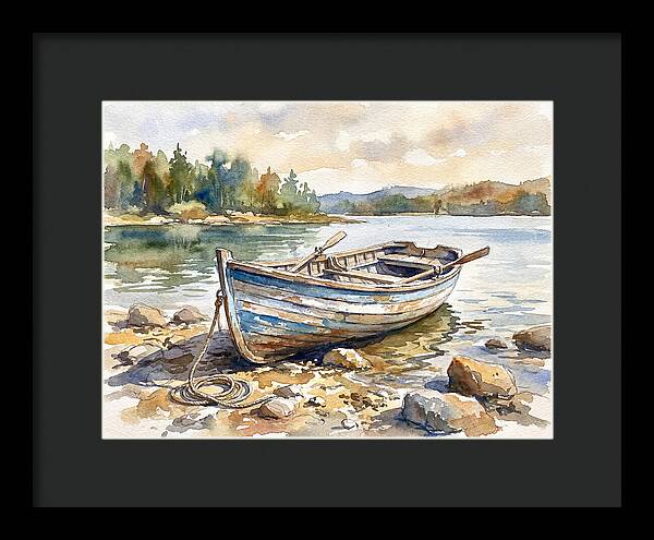 Rowboat By The Shore