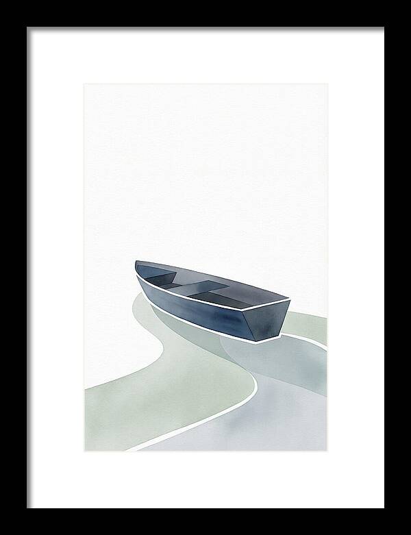Rowboat On Serene Waters