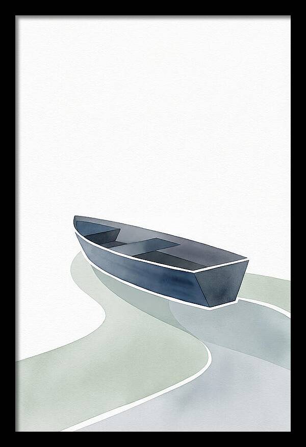 Rowboat On Serene Waters