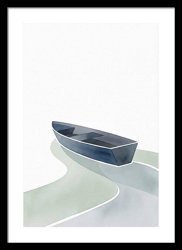 Rowboat On Serene Waters