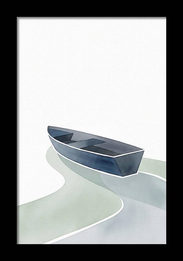 Rowboat On Serene Waters