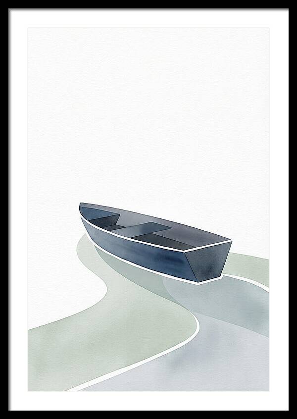 Rowboat On Serene Waters