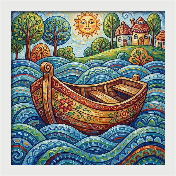 Rowboat Under The Sun