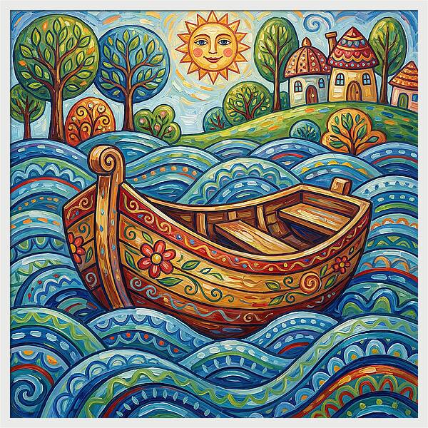 Rowboat Under The Sun