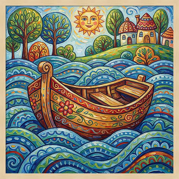 Rowboat Under The Sun