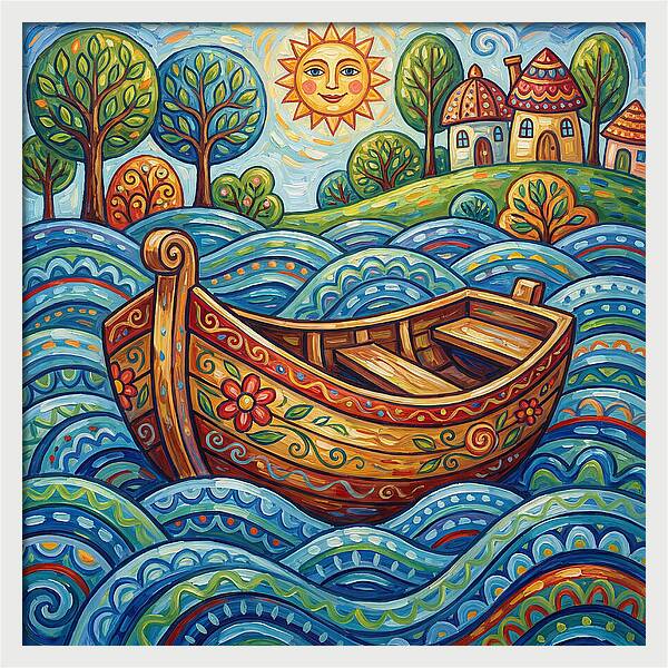 Rowboat Under The Sun