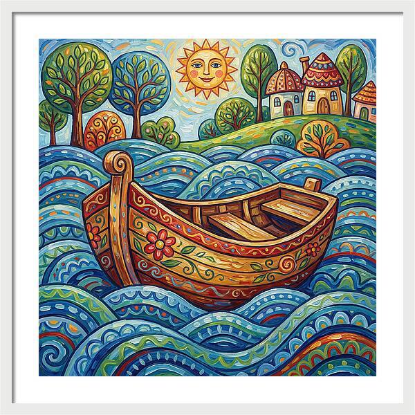 Rowboat Under The Sun