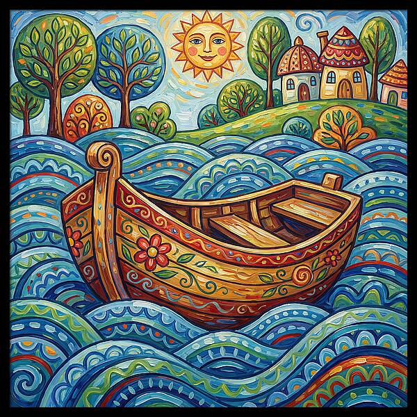 Rowboat Under The Sun