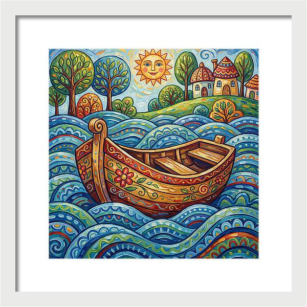Rowboat Under The Sun
