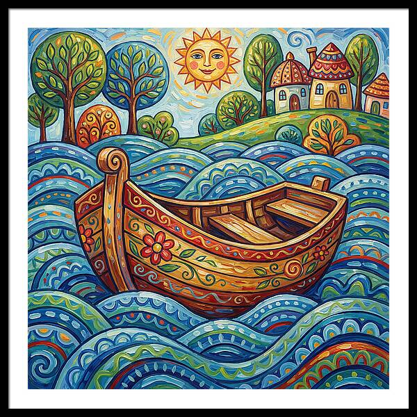 Rowboat Under The Sun