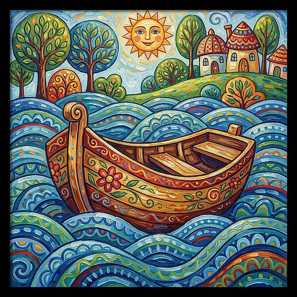 Rowboat Under The Sun