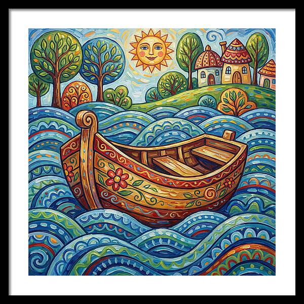 Rowboat Under The Sun