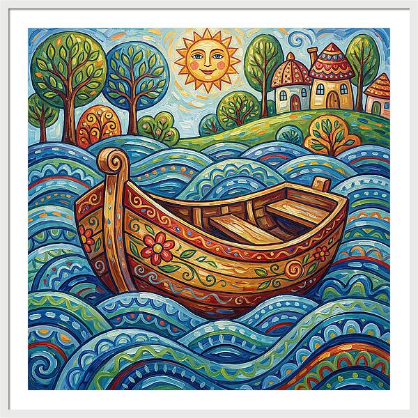 Rowboat Under The Sun