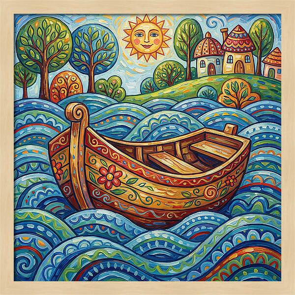 Rowboat Under The Sun
