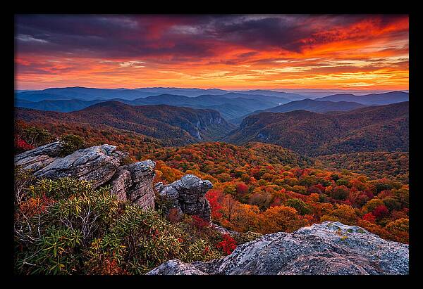Rugged Beauty At Sunset