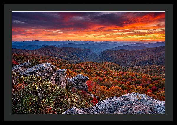Rugged Beauty At Sunset